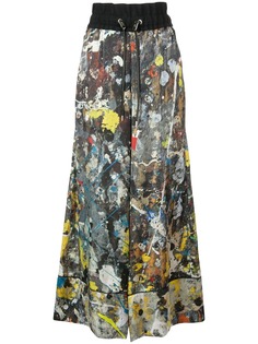 Sacai printed trousers