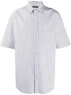Balenciaga striped short sleeves shirt