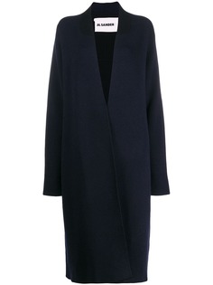 Jil Sander open front knitted coat