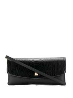 Hogl croc embossed clutch bag