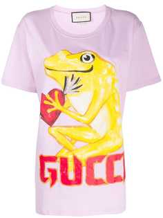 Gucci frog motif printed T-shirt