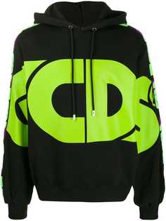 Gcds logo printed hoodie