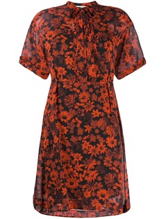 McQ Alexander McQueen floral print dress