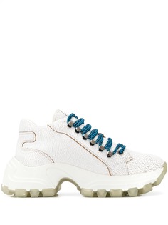 Miu Miu cracked effect sneakers