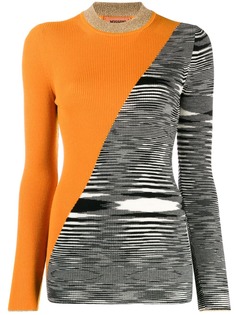 Missoni print mix jumper