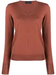 Roberto Collina slim-fit V-neck pullover