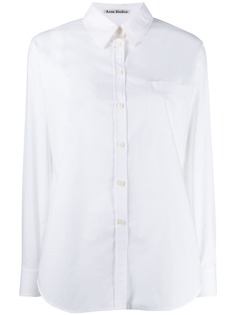 Acne Studios logo embroidered shirt