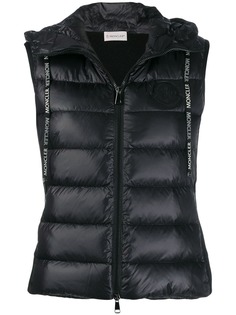 Moncler дутый жилет на молнии