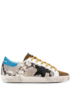 Golden Goose printed Superstar sneakers