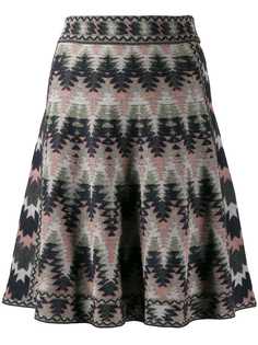 M Missoni zig zag pattern skirt