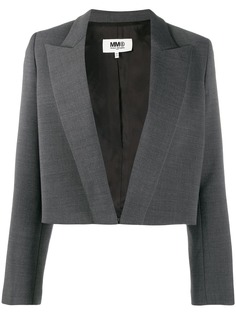 Mm6 Maison Margiela cropped tailored blazer