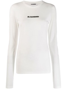 Jil Sander футболка с логотипом