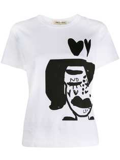 Comme Des Garçons футболка с принтом No Love
