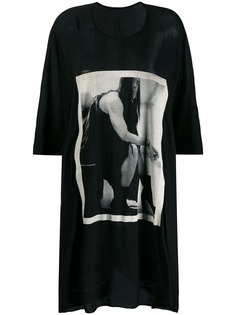 Rick Owens DRKSHDW photo print oversized T-shirt