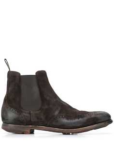 Churchs distressed effect Chelsea boots