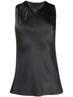 Helmut Lang satin twist top