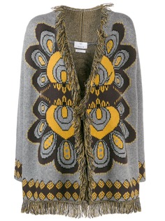 Allude fringed cardigan