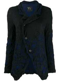 Ys off-centre button jacket Y`s