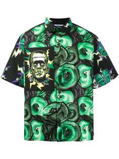Prada Frankenstein monster print shirt