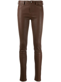 Arma skinny leather trousers