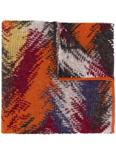 Missoni intarsia knit scarf