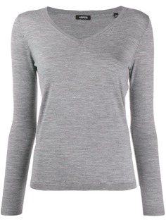 Aspesi fine knit v-neck jumper