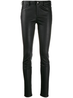 Arma leather skinny trousers