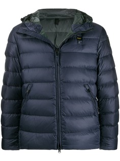 Blauer hooded down jacket