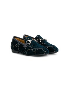 Gucci Kids Jordaan GG loafers