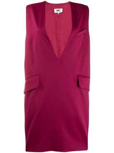 Mm6 Maison Margiela deep v-neck dress