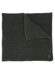 Iris Von Arnim ribbed-knit scarf
