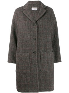 Kiltie single-breasted coat