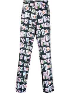 Palm Angels logo printed track pants