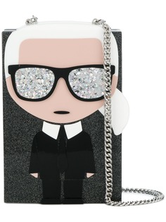 Karl Lagerfeld клатч Ikonik Karl Minaudiere