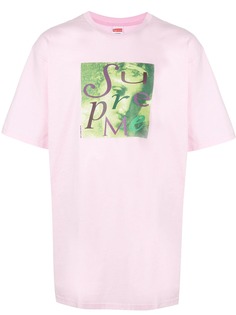 Supreme футболка с принтом