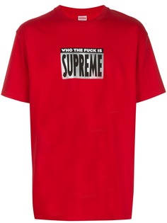 Supreme футболка с принтом