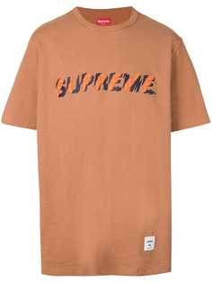 Supreme футболка с логотипом