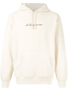 Supreme худи с логотипом