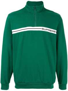 Supreme толстовка с воротником на молнии