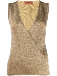 Missoni knitted vest top