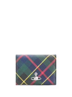 Vivienne Westwood tartan print bifold wallet