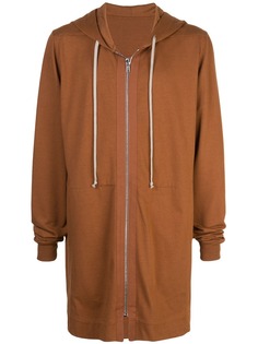 Rick Owens длинное худи на молнии