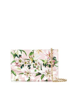Dolce & Gabbana сумка через плечо с цветочным принтом