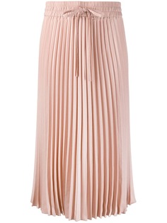 Valentino pleated midi skirt