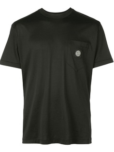 Stone Island logo patch T-shirt