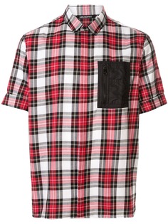 Neil Barrett zipped chest pocket shirt