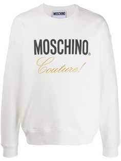 Moschino logo printed sweatshirt