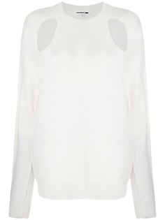 McQ Alexander McQueen джемпер с вырезными деталями