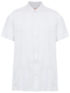 Osklen pleated shirt