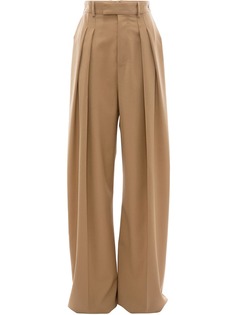 JW Anderson брюки широкого кроя с завышенной талией